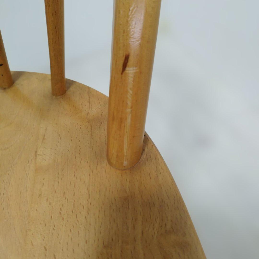 ③【鈴木】飛騨産業 キツツキ ウィンザーチェア 北欧 ダイニングチェア