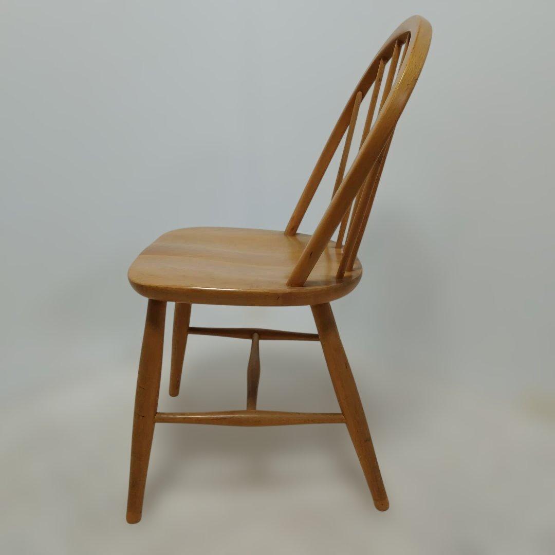 ③【鈴木】飛騨産業 キツツキ ウィンザーチェア 北欧 ダイニングチェア