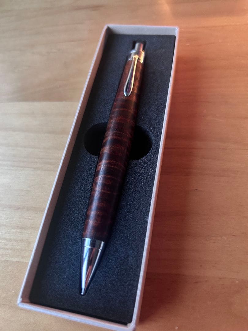 [Chat botte]ハワイアンコア 縮杢 シャープペンシル 0.5mm