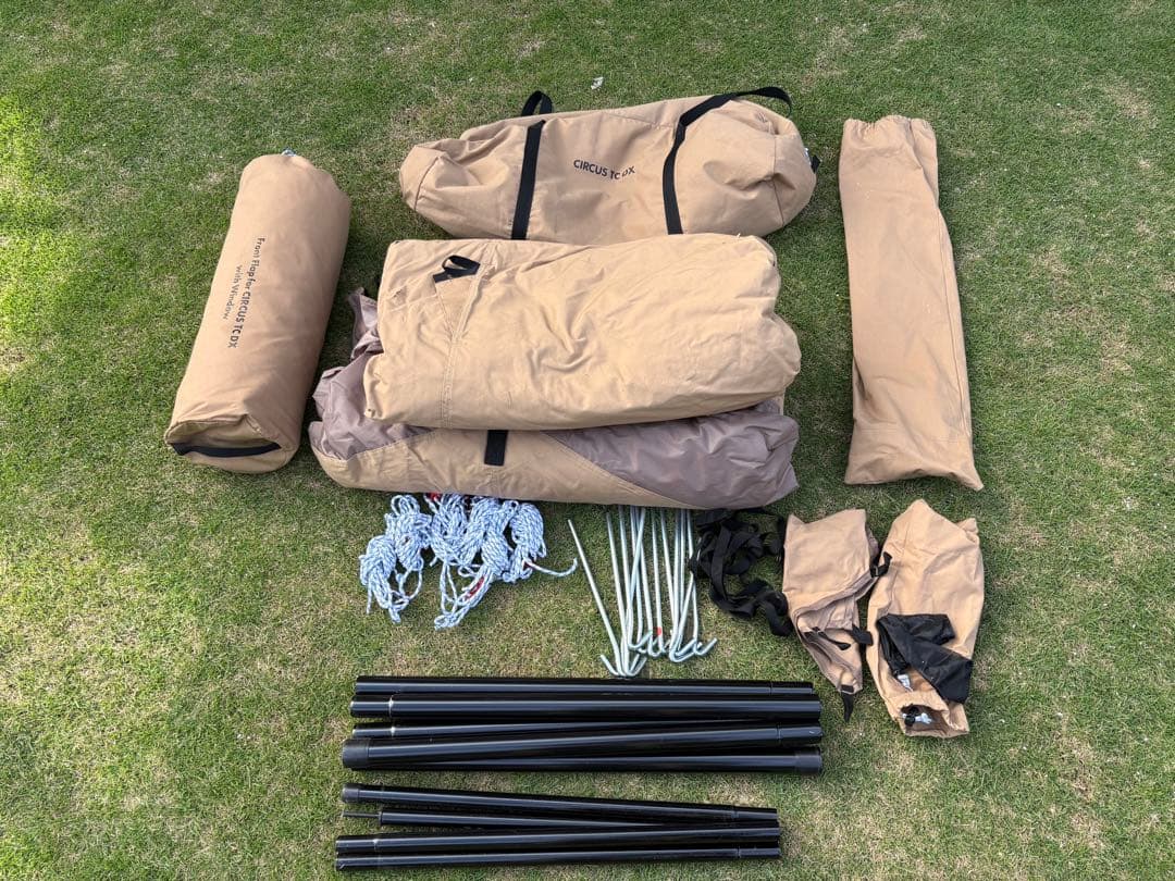 テンマクデザイン サーカス TC DX テント・フロントフラップ付き