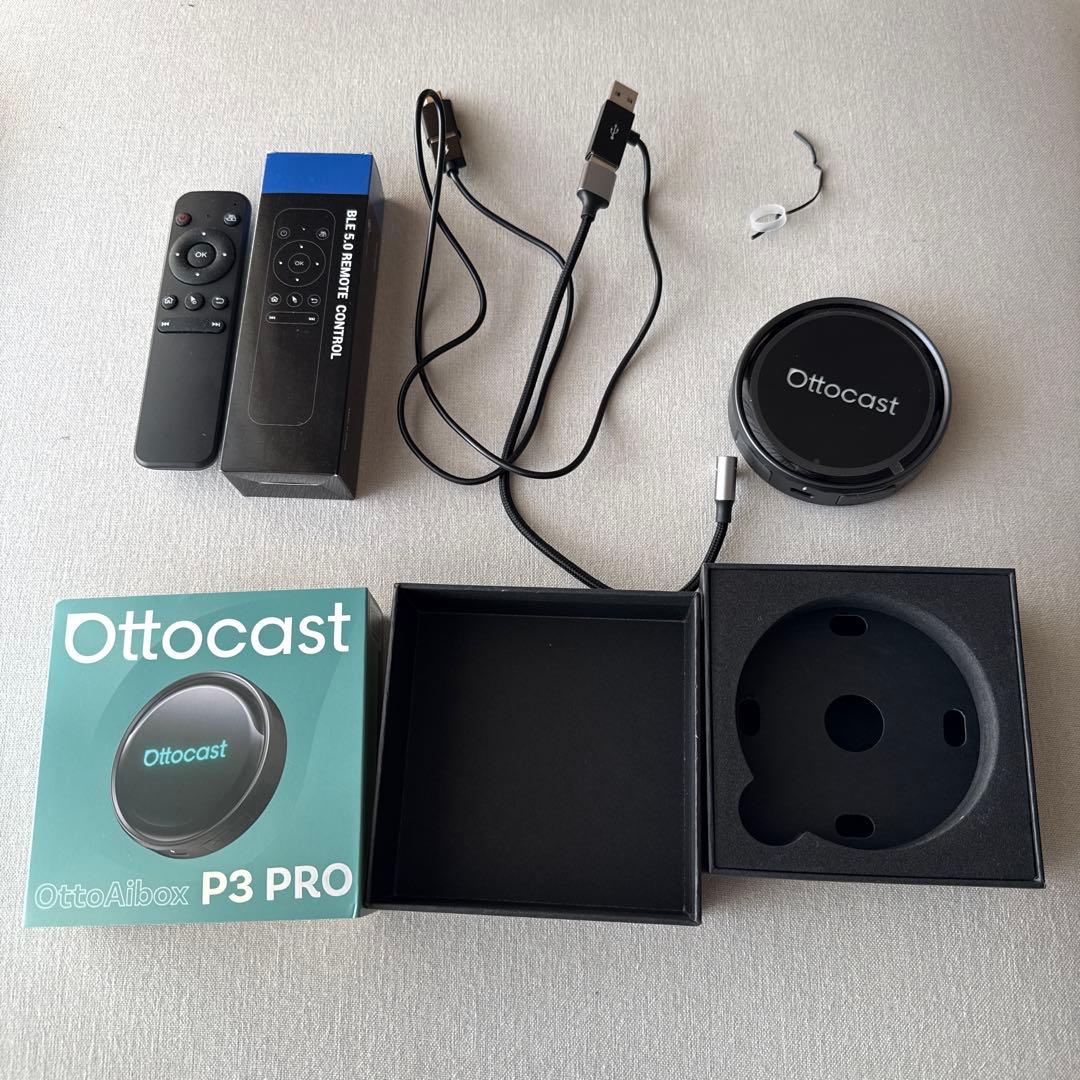 ottocast P3 PRO オットキャスト リモコン付