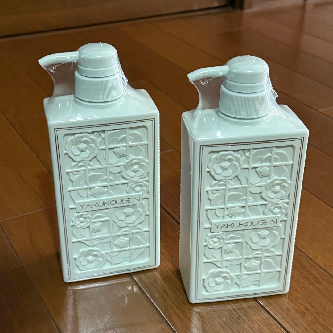 薬酵泉 やくこうせん 新薬用全身洗浄料 500mL 2本 ヒスイグリーン