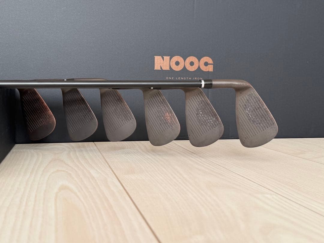【中古】NOOG ノーグ ワンレングスアイアンセット 4i〜9i【6本】