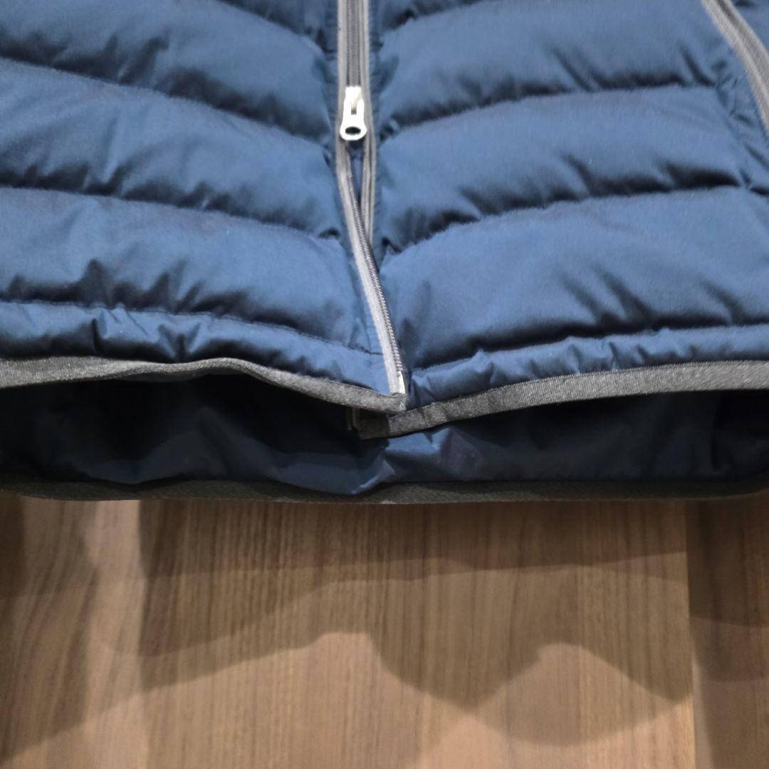 マスターバニーエディション／ダウン／ネイビー／サイズ4／ダブルジップ／薄手