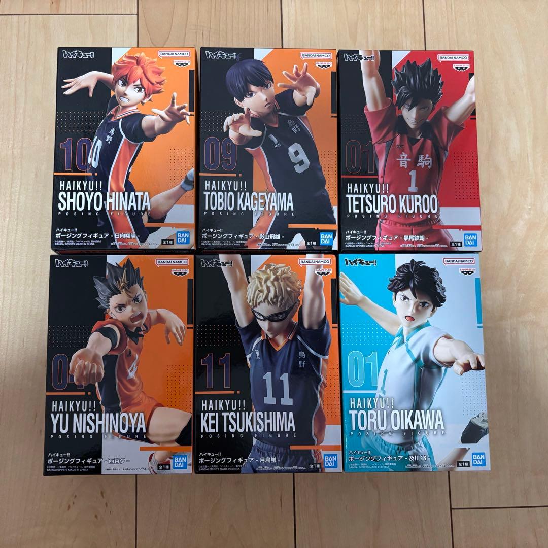 ハイキュー ポージングフィギュア まとめ売り - メルカリ