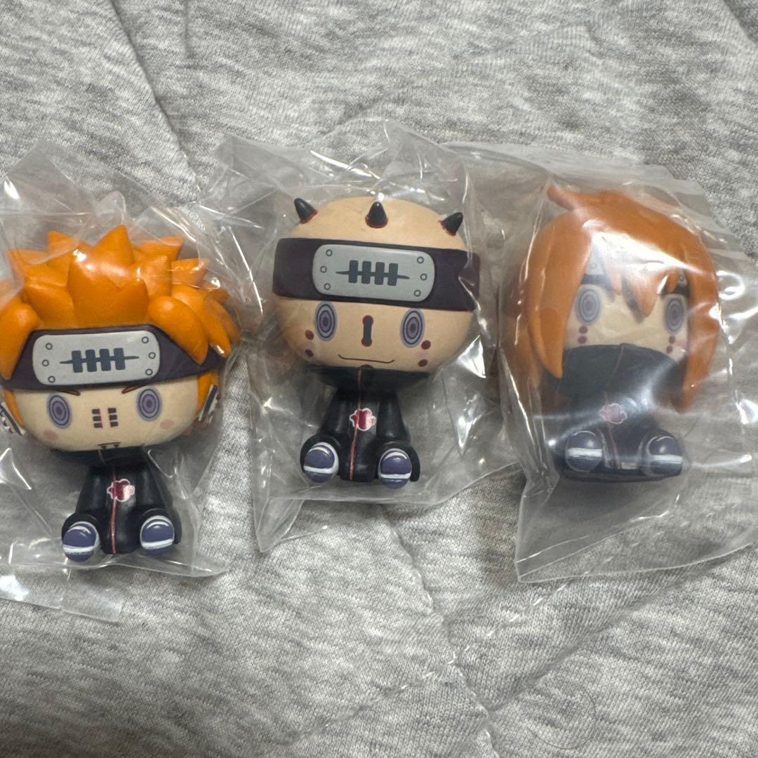 NARUTO 一番くじ G賞 ちょこのっこフィギュア 3体セット - メルカリ