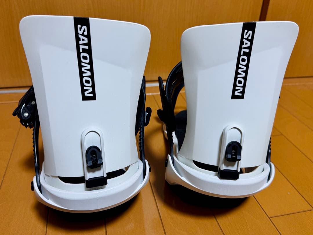 使用1回 ほぼ新品 SALOMON RHYTHM スノーボード L ビンディング