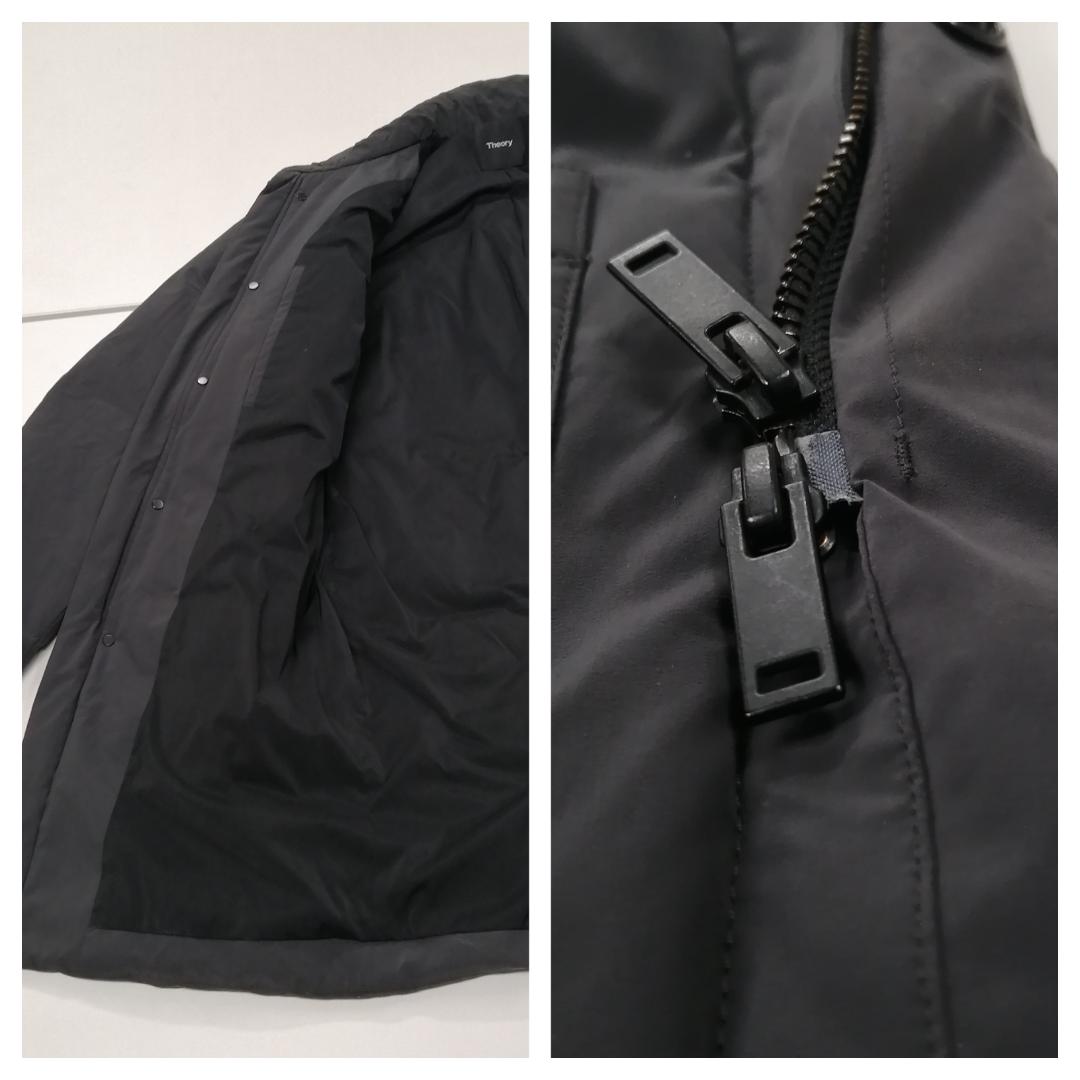 定価8万！】Theoryメンズ高級ダウンコートXSビジネス軽量Safari掲載