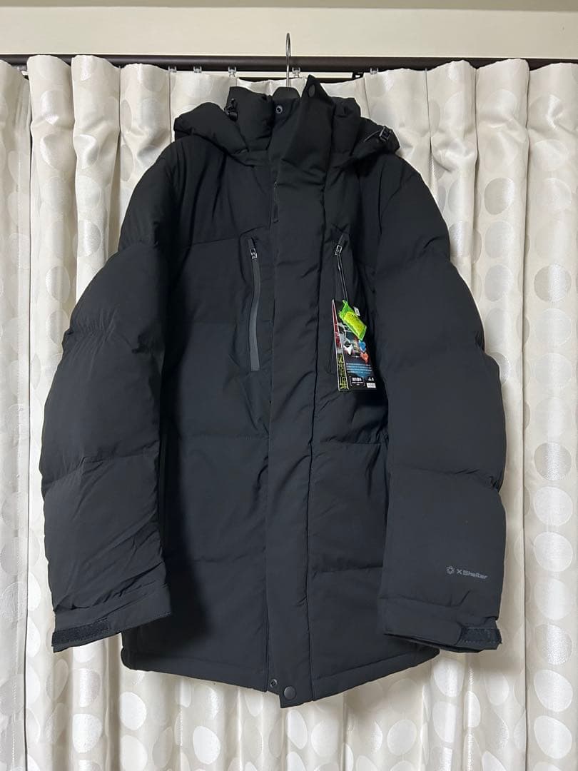 エックスシェルター プレミアム ギガパフダウンコート ワークマン 断熱