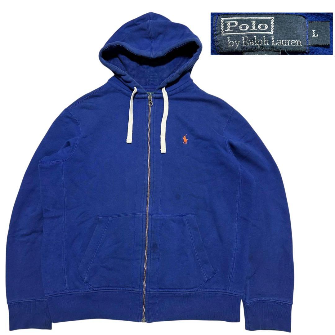 訳あり品】90s ラルフローレン フード裏サーマル パーカー - メルカリ