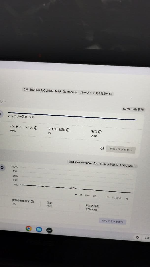 1*＾様 ASUS Chromebook 本体