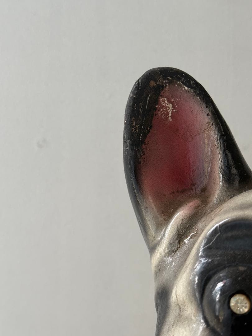 アンティーク雑貨 Vintage Chalkware Bulldog