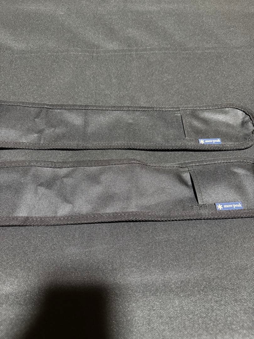 スノーピーク コット ハイテンションブラック 保護カバー付き(FES-029)