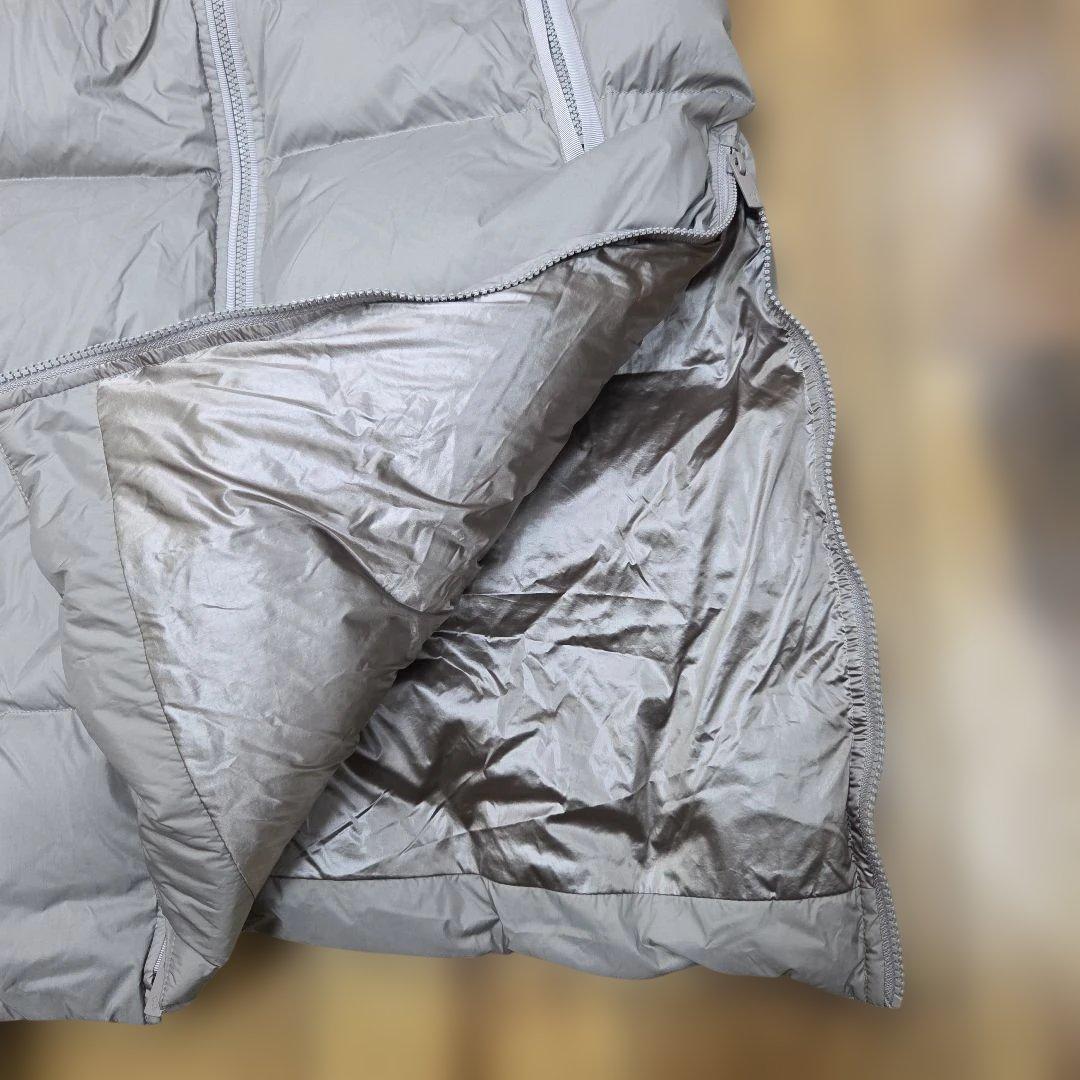 美品 ユニクロ+J オーバーサイズコート　ロングダウンコート フード取り外し可