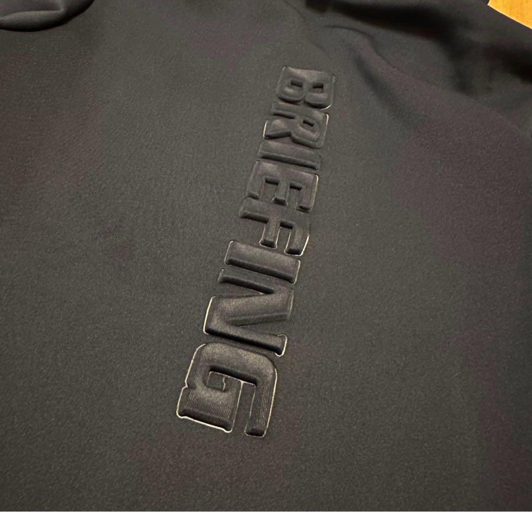 ブリーフィング　3Dロゴ　フード付パーカー　ネイビー　サイズXS 新品タグ付き