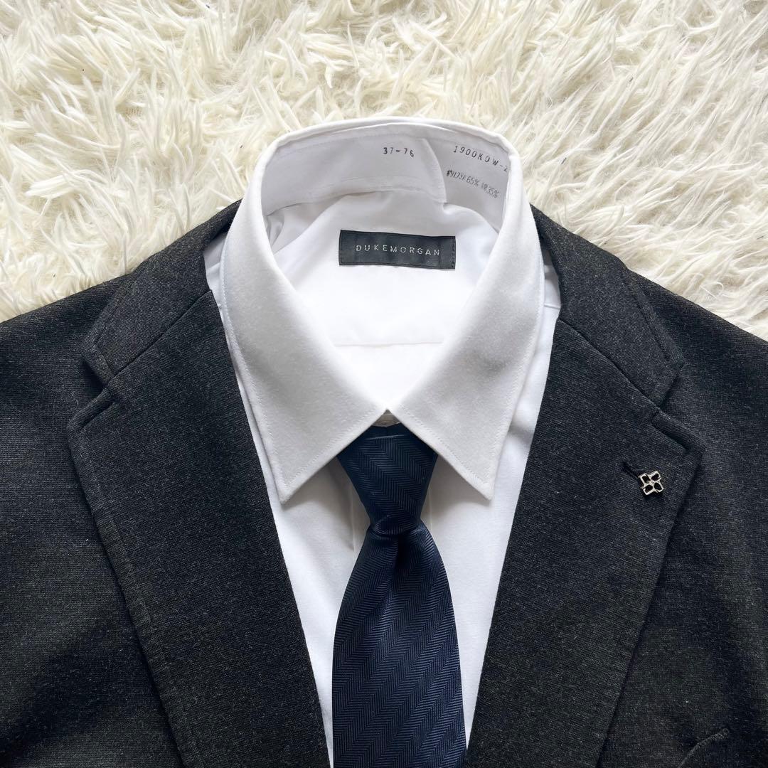 <美品>TAGLIATORE dakar新ロゴ グレー ジャージ ジャケット48