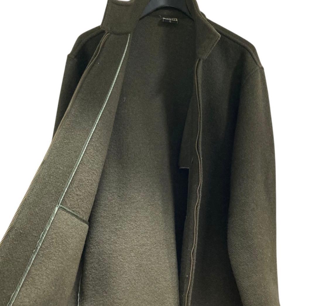 アーカイブ　GOODENOUGH　ウールジップアップジャケット カーキ