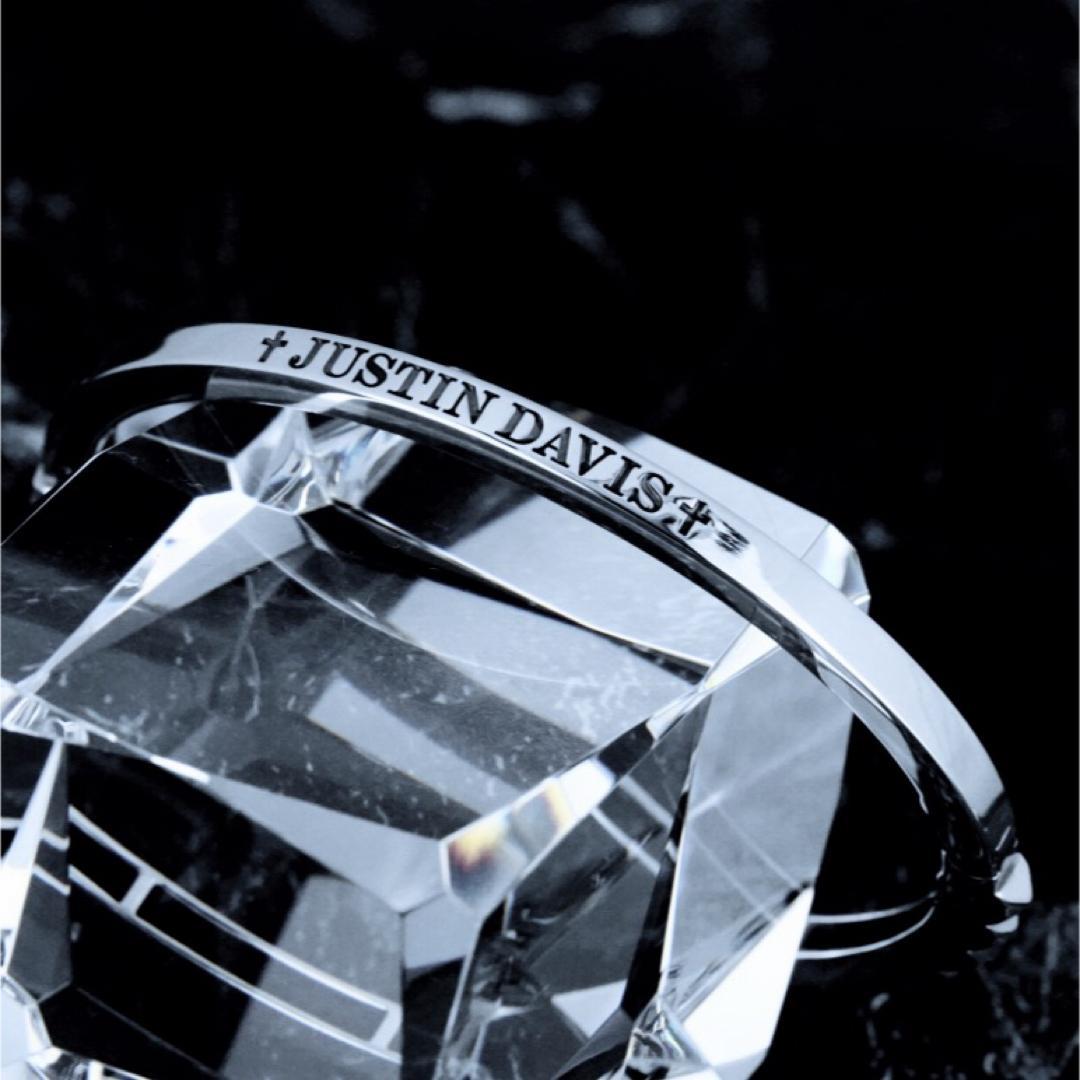 美品!ジャスティンデイビス SBJ838 SUPERB STUDS バングル