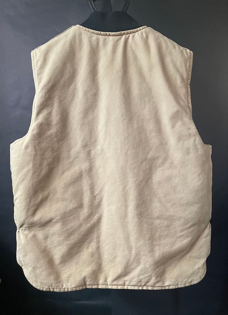 Carhartt ベージュ ベスト V02WET USA製
