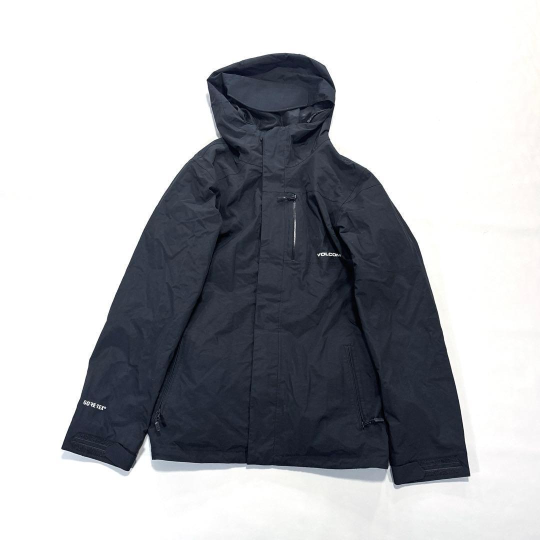 ボルコム　ゴアテックス　スノボジャケット　ブラック　大きめM