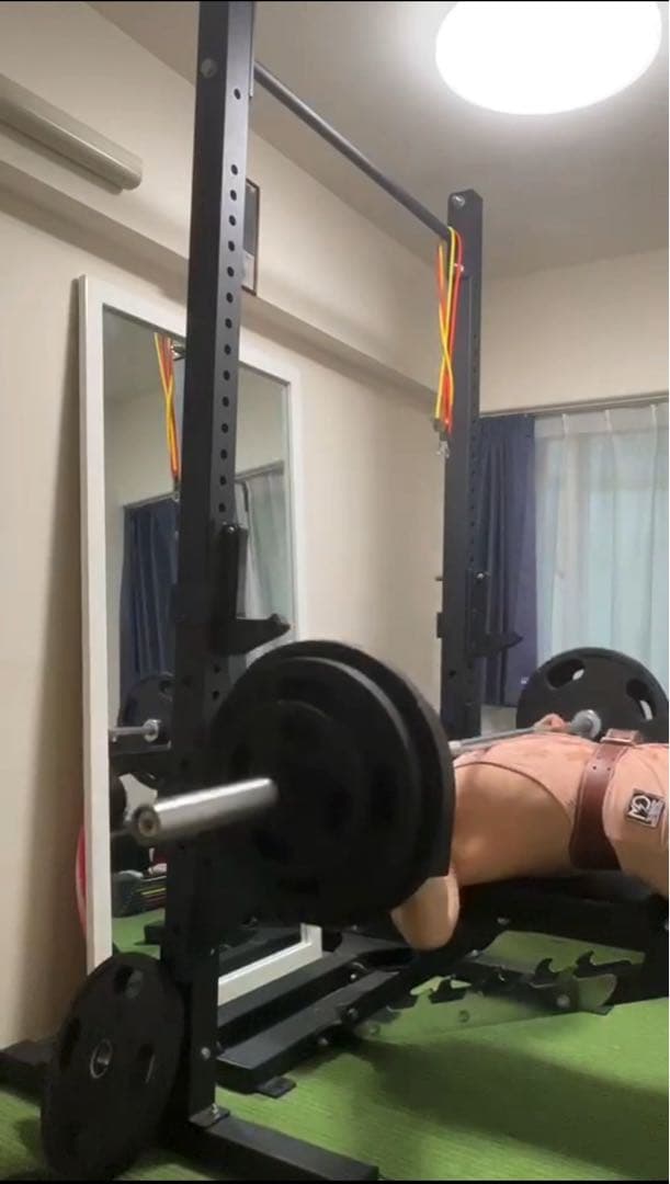 美品】American Barbell 高級ホームジムセット 一式 引取限定