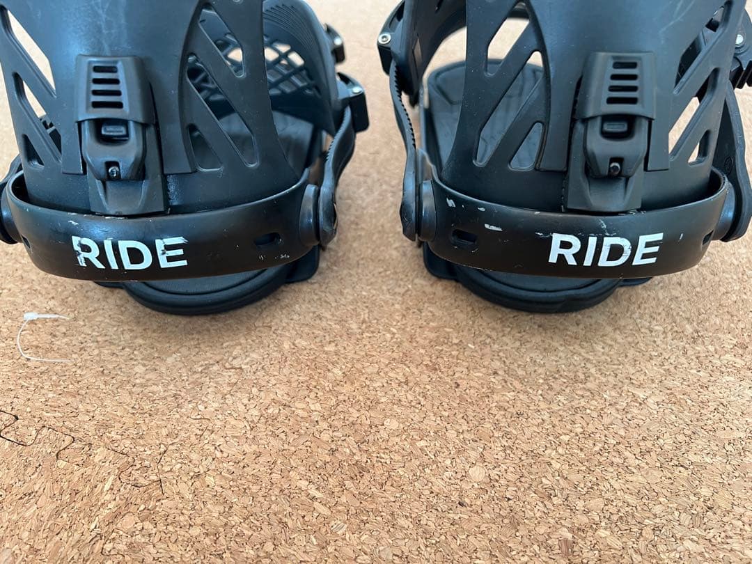 RIDE スノーボードビンディング 黒　サイズXL