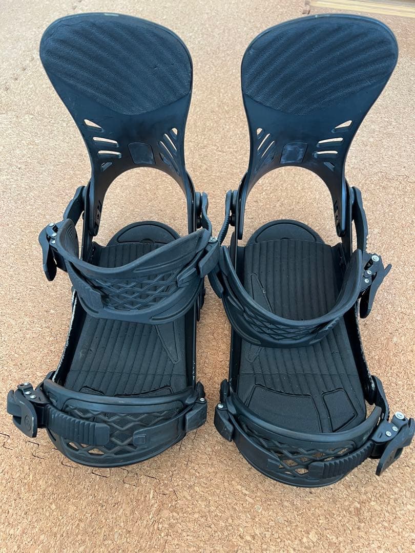 RIDE スノーボードビンディング 黒　サイズXL