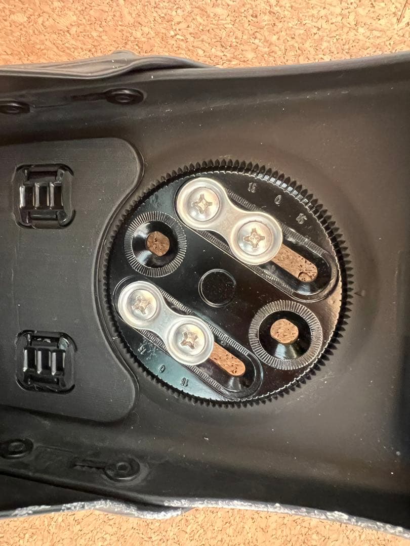 RIDE スノーボードビンディング 黒　サイズXL