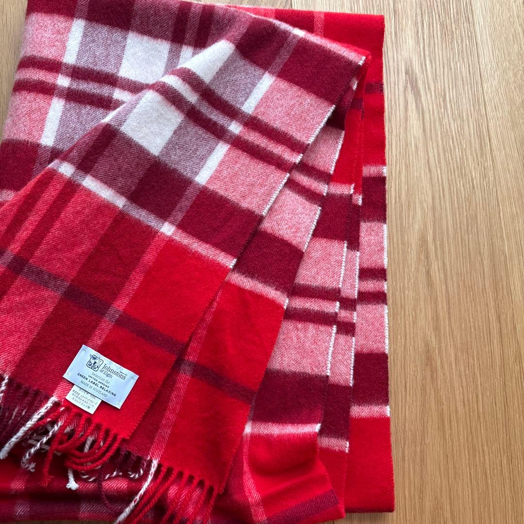 Johnstons of Elgin グリーンレーベルリラクシング別注　ストール