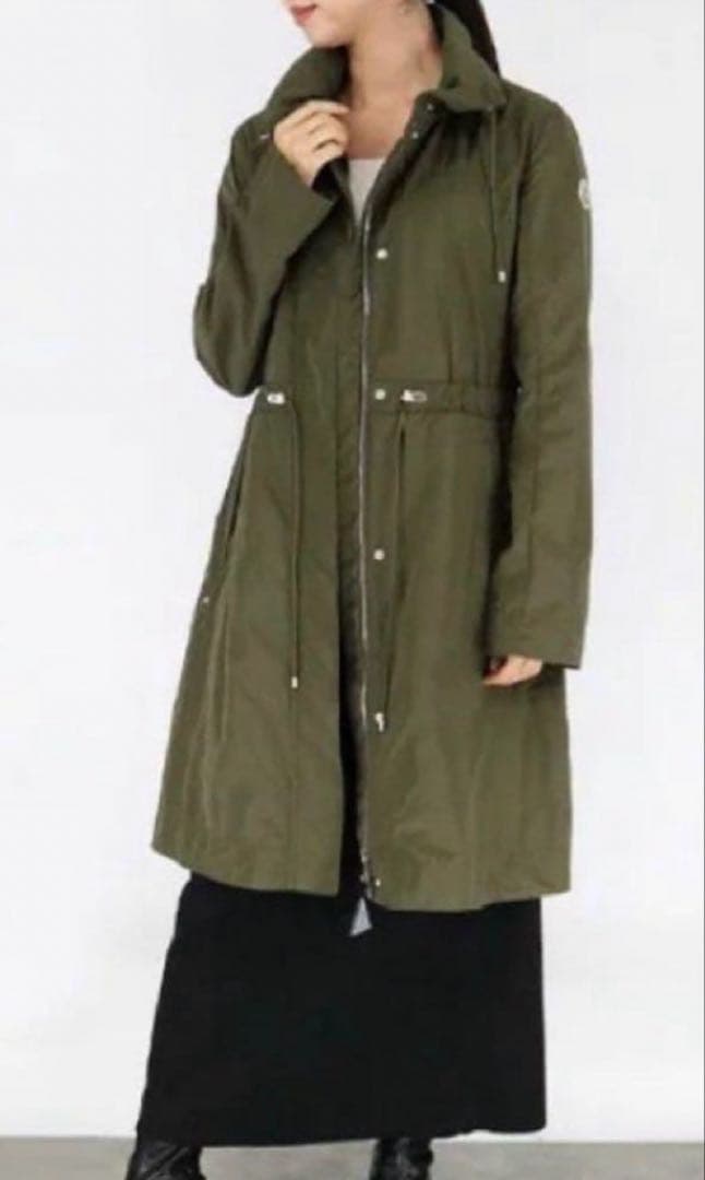 値下げ！＊MONCLER モンクレール＊マラカイト 厚めナイロンコート M