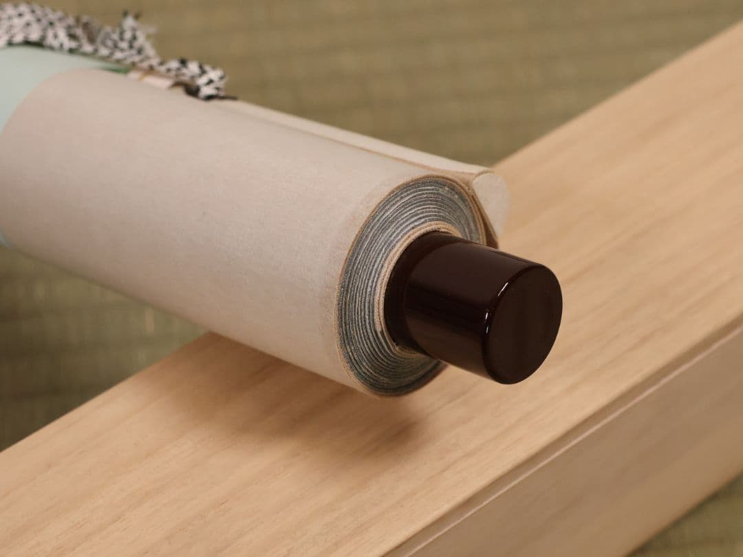 【真作】東福寺塔頭 西部文浄 一行書「楓葉経霜紅」紙本 掛軸 茶掛 MA971