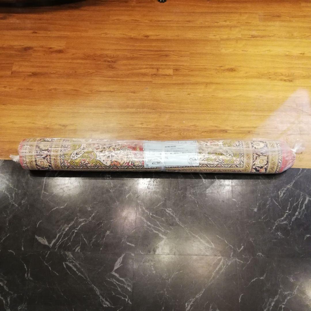 新春初売りセール　Φ 高級 ペルシャ絨毯 クム産 シルク ヴィンテージ