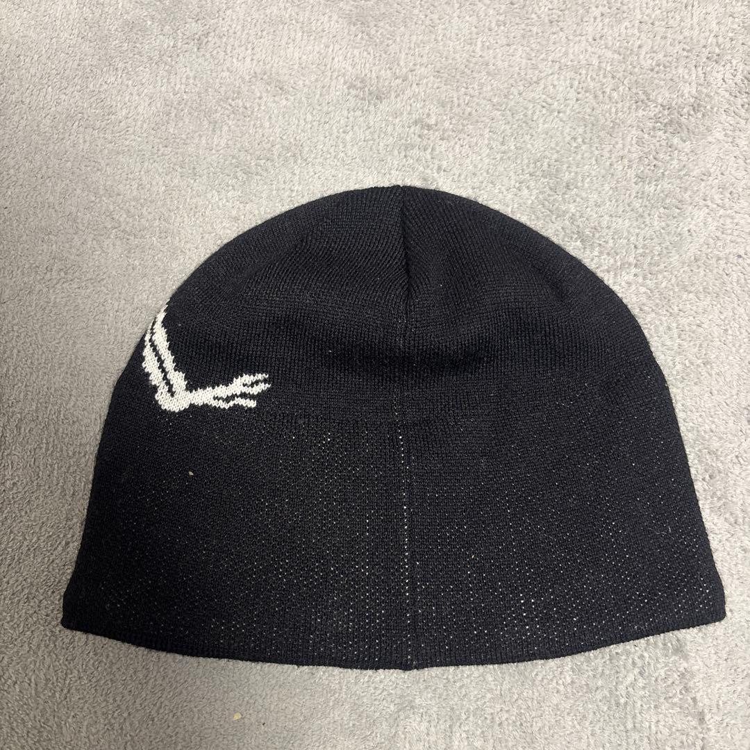 ARC'TERYX ニット帽 ブラック スケルトンデザイン - メルカリ
