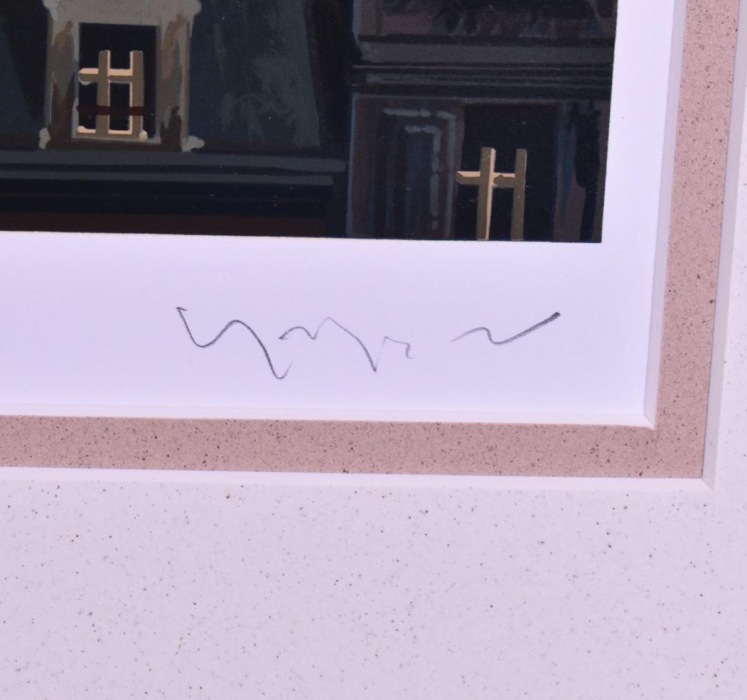 あべべさん専用　ヒロ・ヤマガタ / 雨煙るパリ / シルクスクリーン