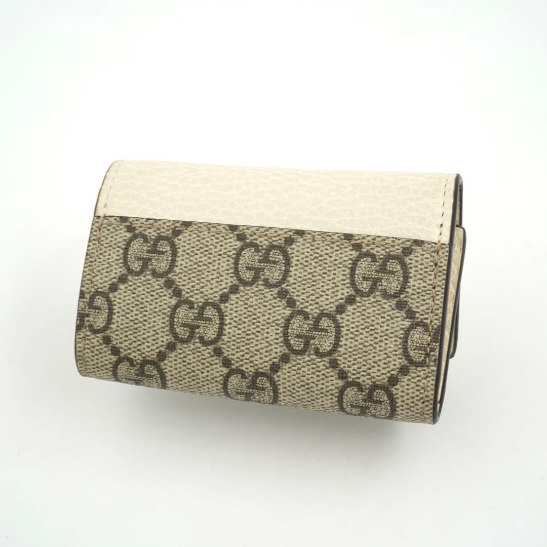 ✨未使用展示品・箱付き✨　GUCCI キーケース　GGライン マーモント　6連