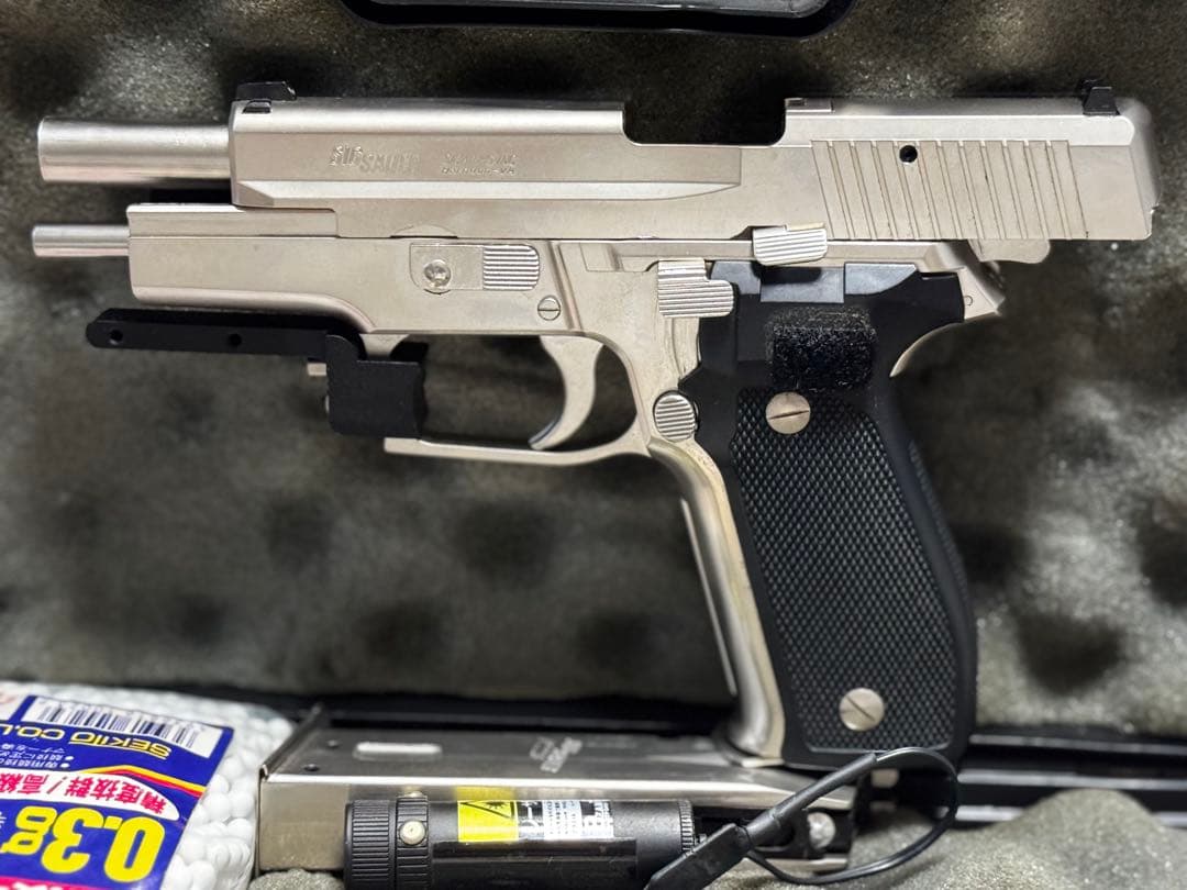 タナカ製 W.A. シグザウエルP226 ALLシルバーモデル DOSKOCIL - メルカリ