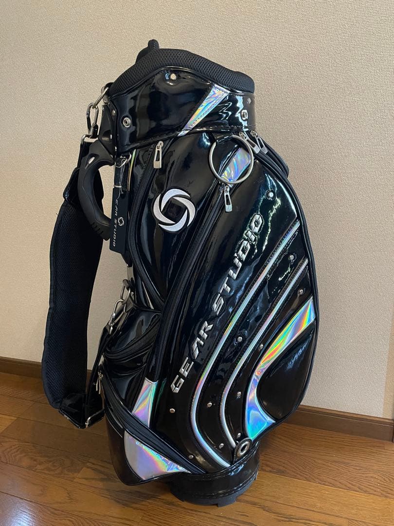 キャディーバッグ GEAR STUDIO 共和ゴルフ エナメル 6分割 楽天市場