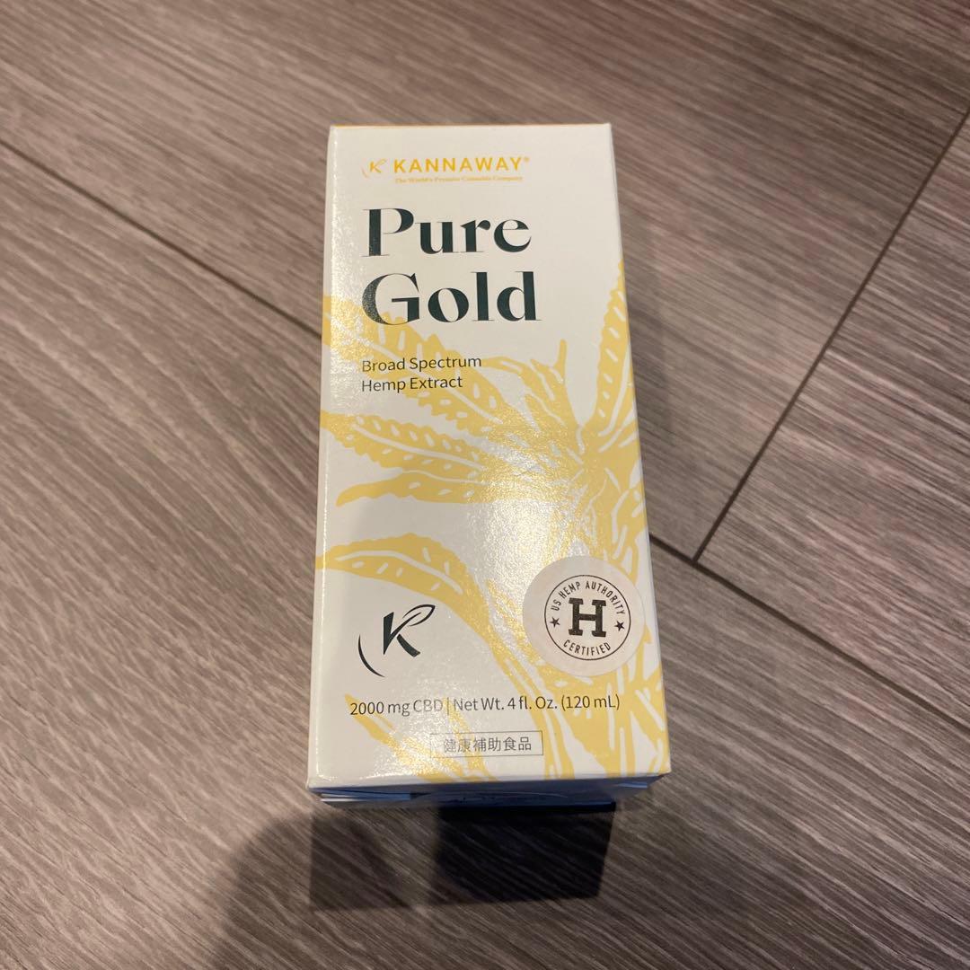 KANNAWAY Pure Gold 2000mg CBD 120mL