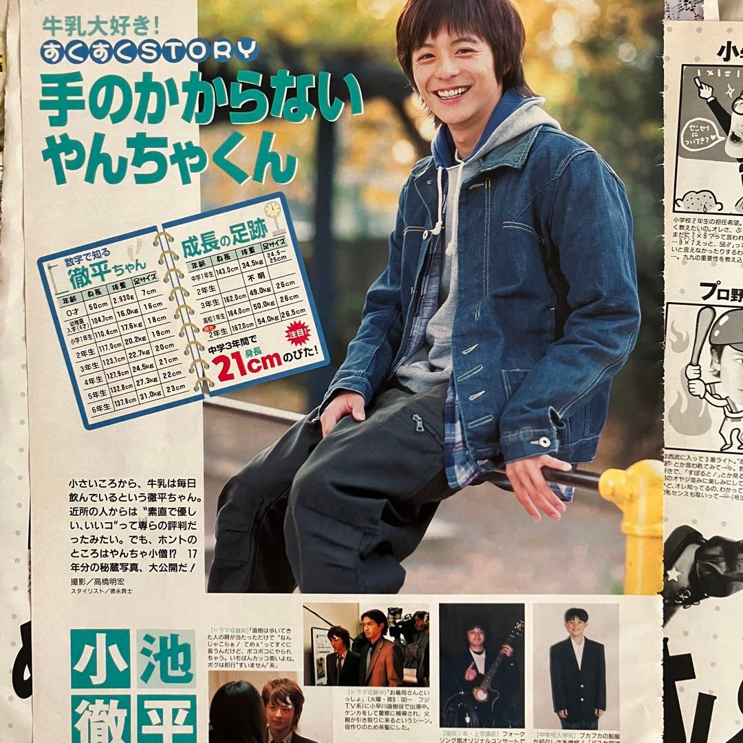 ウエンツ瑛士 小池徹平 WAT 2003年 雑誌切り抜き - メルカリ