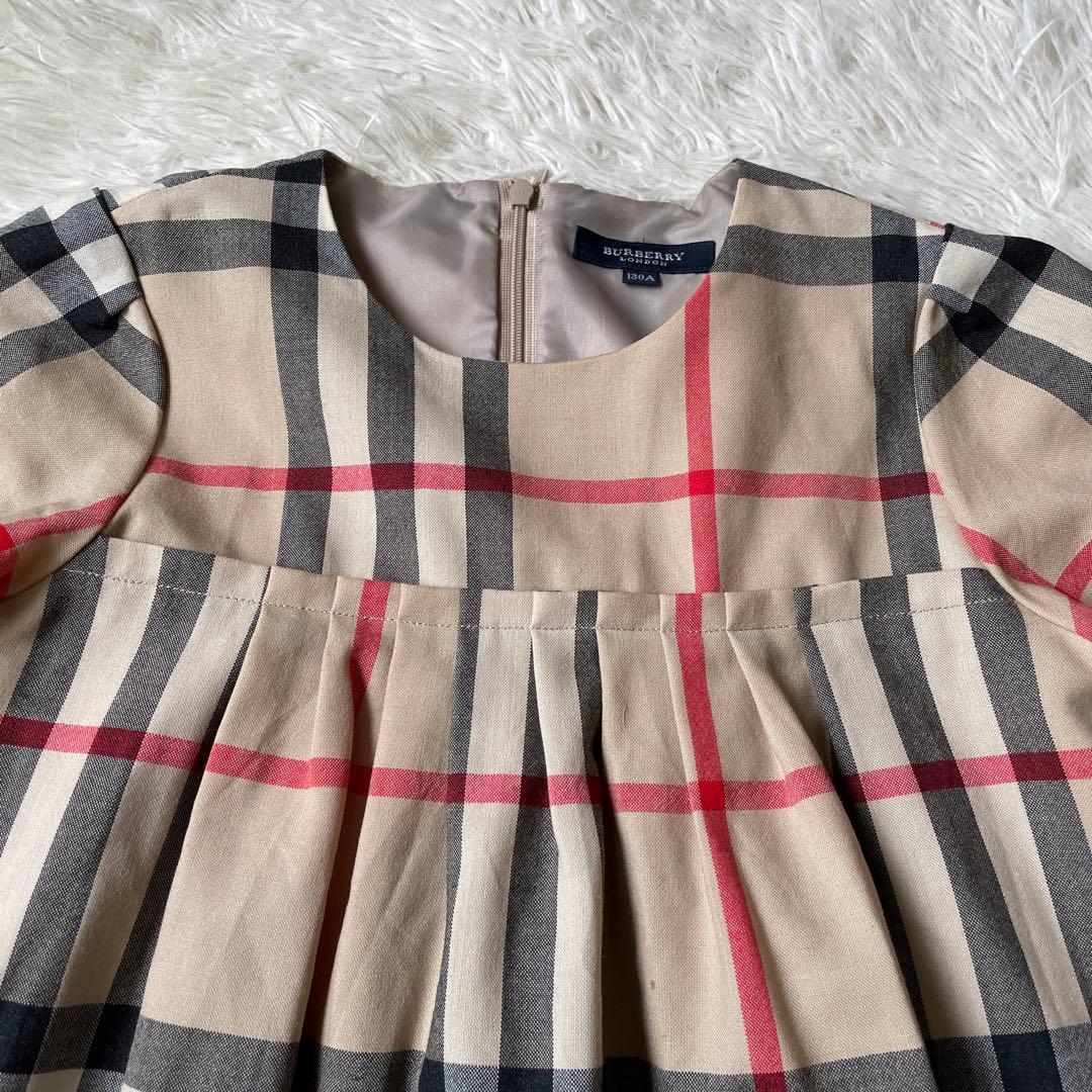 BURBERRY 大柄ノバチェックワンピース