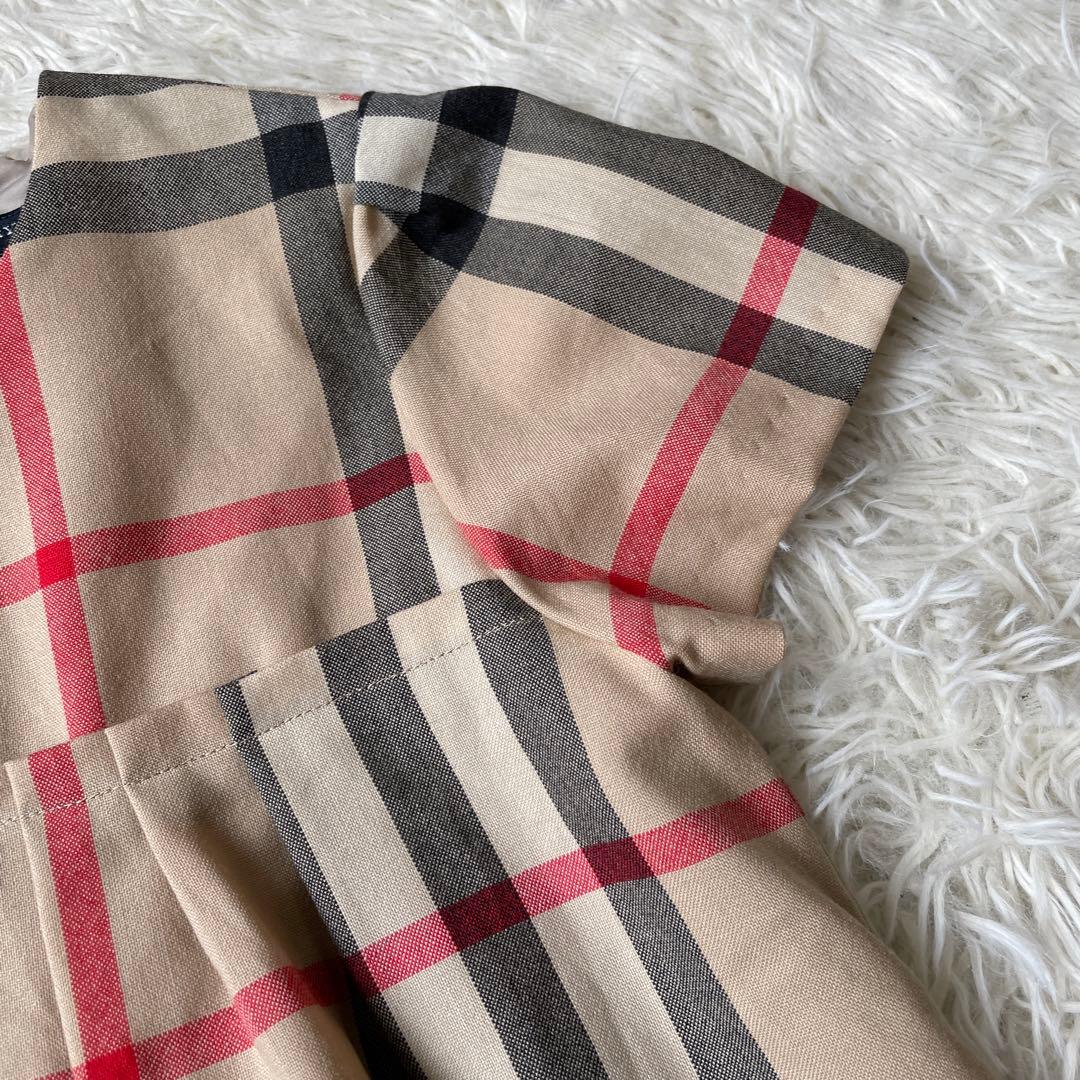 BURBERRY 大柄ノバチェックワンピース