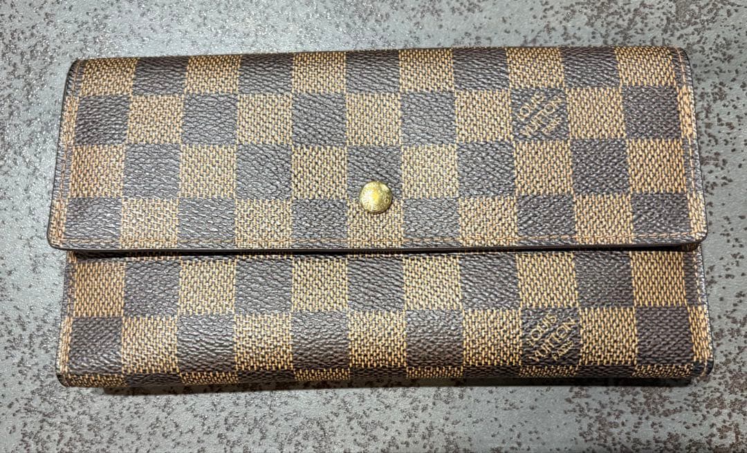 LOUIS VUITTON ダミエ長財布