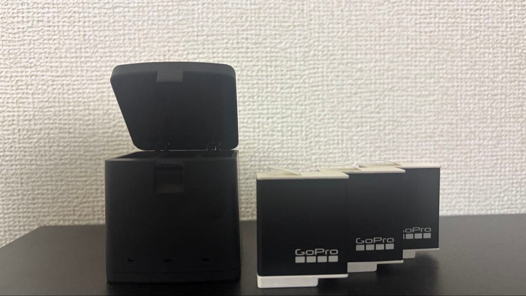 GoPro12対応 エンデューロバッテリー・社外品充電器付