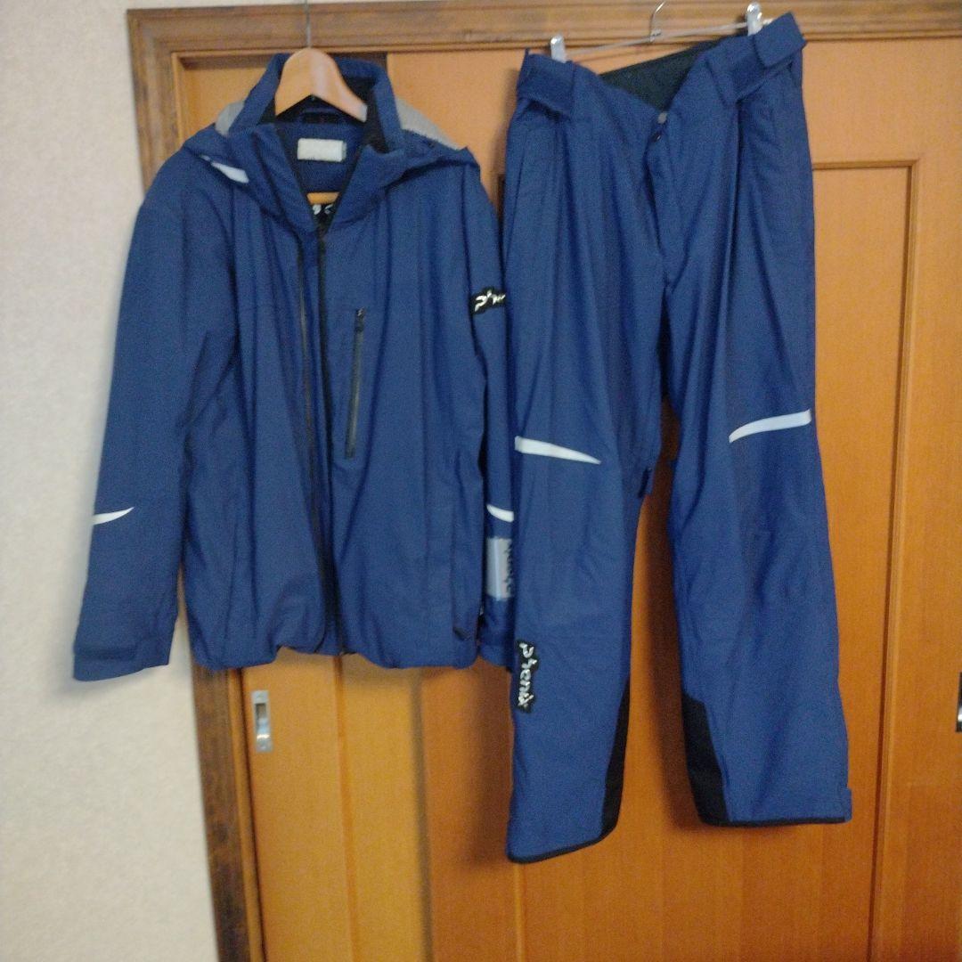 Phoenixネイビー スキーウェアセット (ジャケット・パンツ)