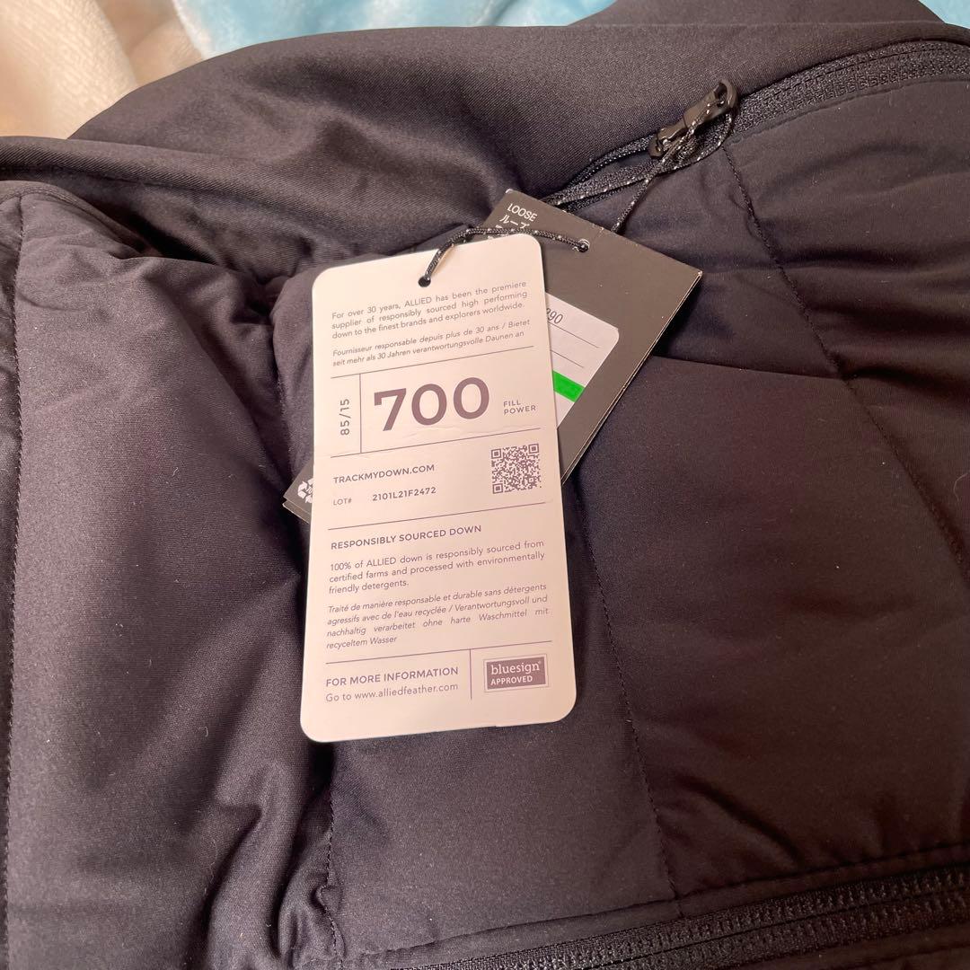 新品　アンダーアーマー ゴルフ　暖かキルトジップブルゾン「ダウン・LGサイズ・黒