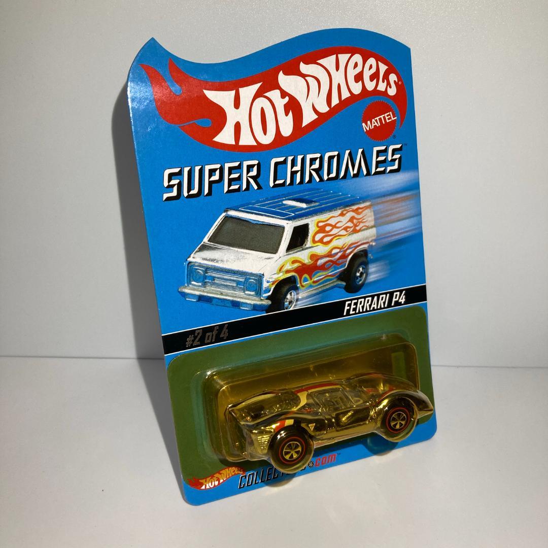 超レア】ホットウィール RLC フェラーリ P4 スーパークローム - メルカリ