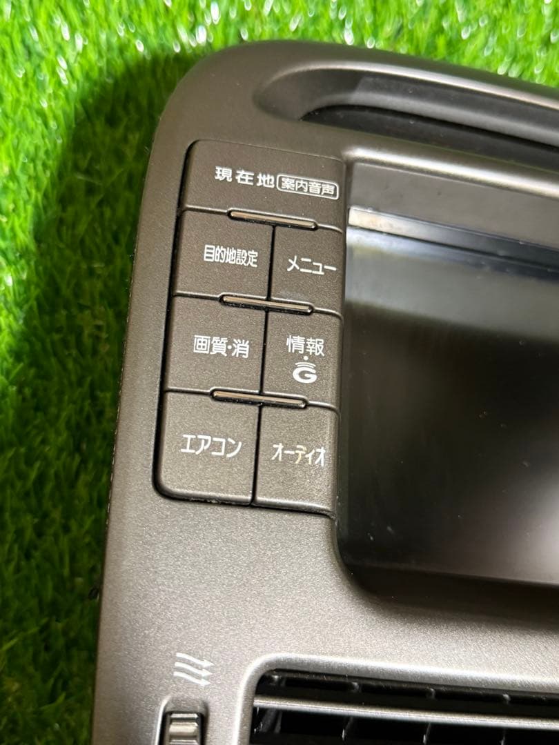 トヨタ　セルシオ　30 31 後期 純正カーナビモニターパネルセット　中古品