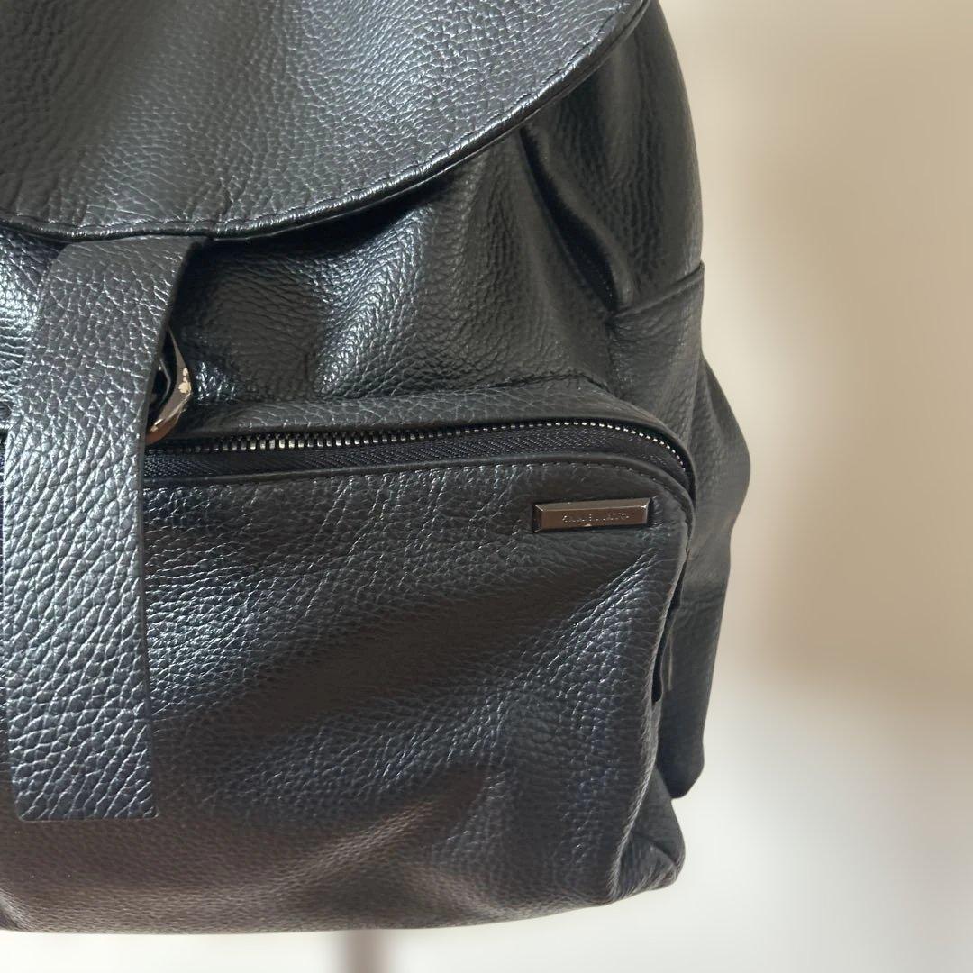 【ZANELLATO】ザネラートブラック レザーバックパック　リュック