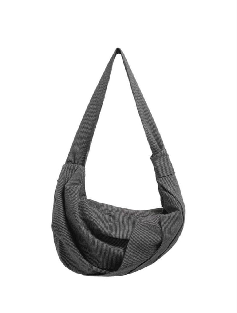 TZ killer クロワッサンバッグ ダークグレー