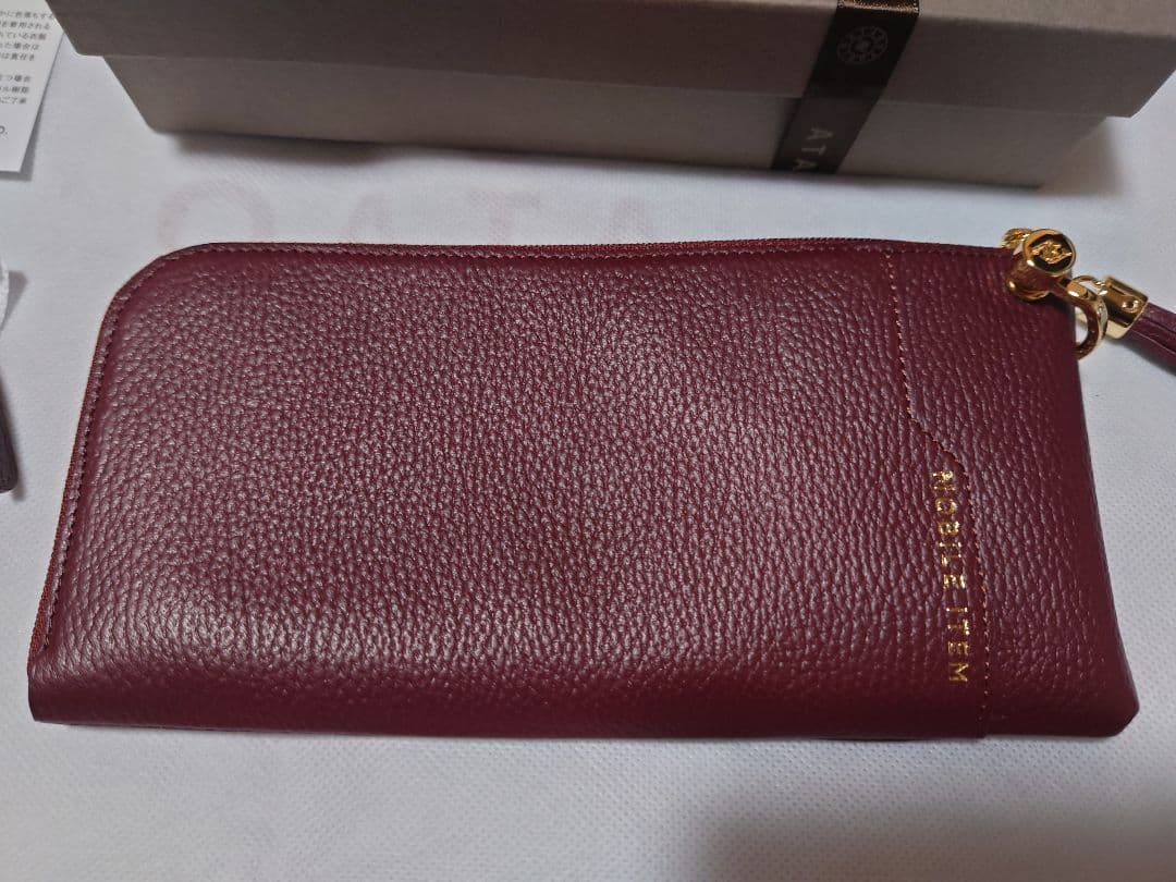 【新品未使用】アタオ バティ(*^^*)バーガンディ♪